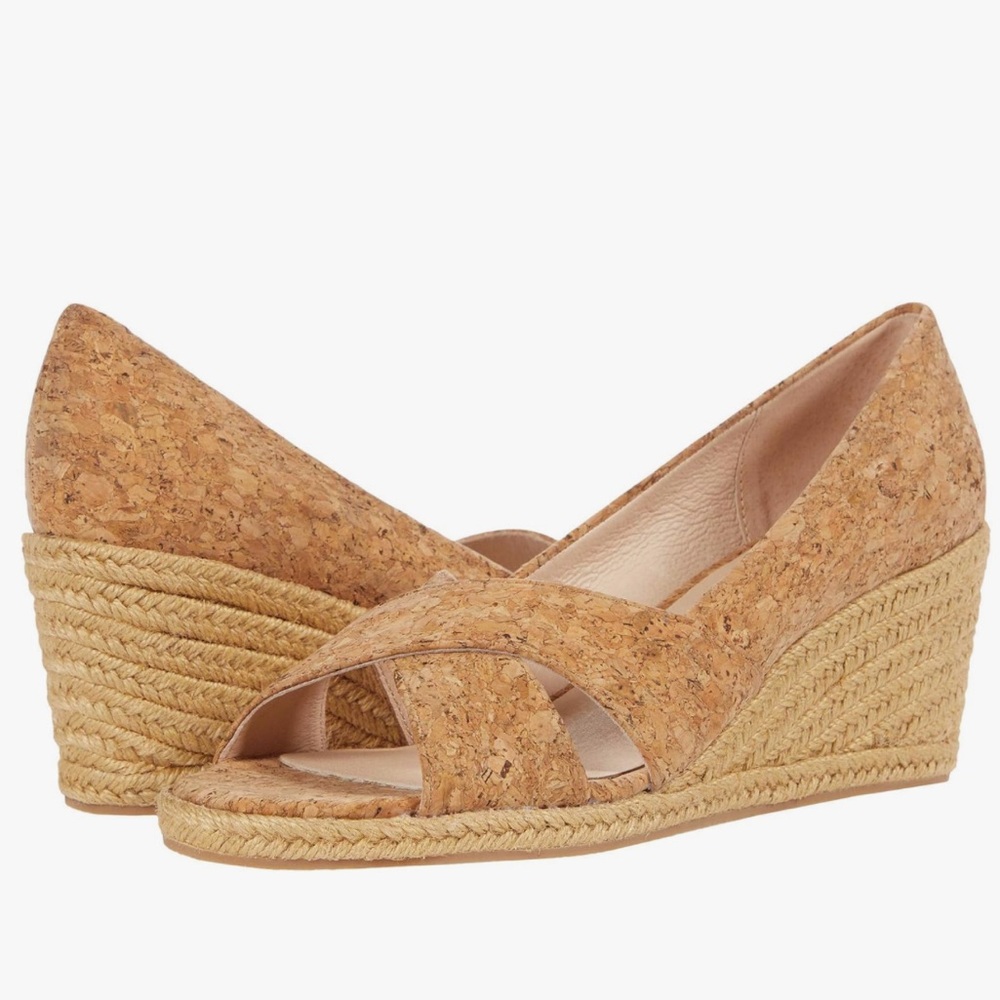 Jack Rogers Palmer Wedge Espadrille Sandals, EUC - Picture 13 of 14